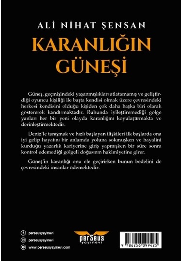 Karanlığın Güneşi -ali Nihat Şensan - Perseus Yayınevi