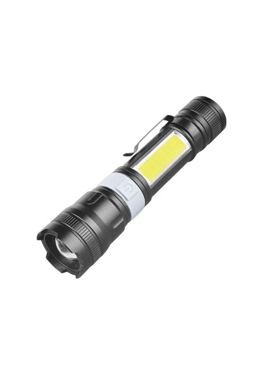 Panther Pt-4018 Şarjlı El Feneri Siyah