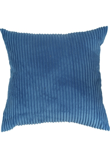 Geeroyoo Gri Kordel Yastık Kılıfı 40x40 Cm - Kaliteli Dokuma, Ev Dekorasyonu, Rafined Ev Stiline Uygun, Kolay Kurulum Diğer