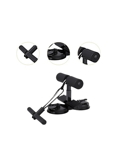 Ganzhoushop Zemin Yükseklik Up Tutucu Suntek Siyah Siyah Sit Bar Reglajlı 3 Pz Siyah