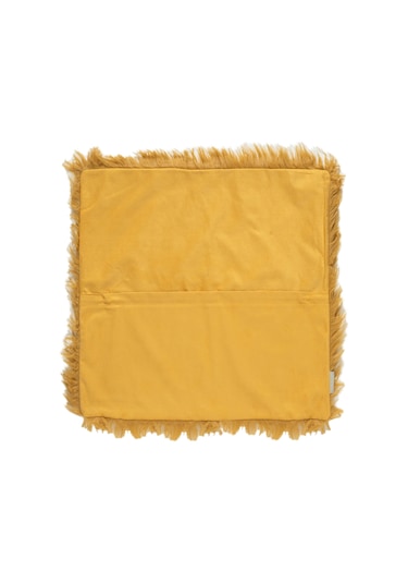 Mudo Home Bonıta Kırlent Kılıfı Hardal 45x45 Sarı