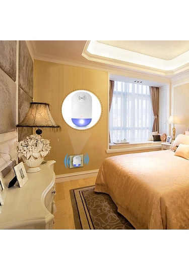 2'li Paket Elektronik Haşere Kovucu, Fareler, Sivrisinekler, Karıncalar, Örümcekler, Hamamböcekleri İçin Zararsız Takılabilir Kovucu Ac90v-240v Ab Prizi Diğer