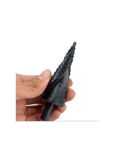 Fosenze 3'lü Hss Kobalt Basamaklı Matkap Ucu Seti 4-32mm, Metal Ve Ahşap İçin Üçgen Saplı, Hızlı Delme