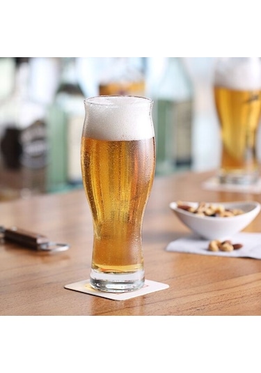 Paşabahçe Revival Bira Bardak - 12 Li Bira Bardağı 598 Cc. Şeffaf