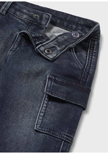 Mayoral Erkek Bebek Kargo Jean Pantolon 2505 Lacivert