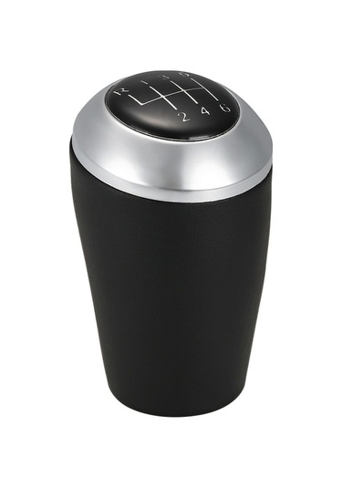 Fortunelane Mazda 3/5/6/cx-7/mx-5 03-17 6 Vites Man. Vites Kolu - Kolay Montaj, Dayanıklı Abs+pvc+pu, Siyah Siyah