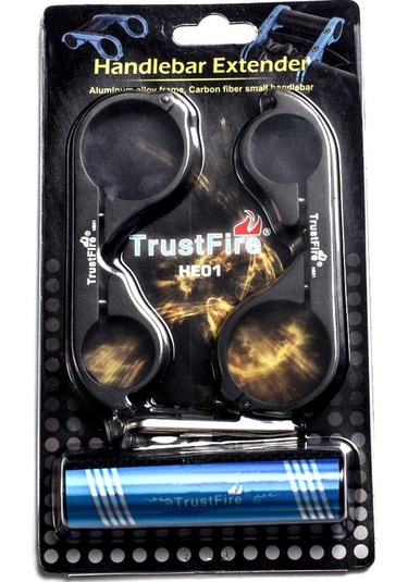 Hombey Karbondioksit Ve Alüminyum Bileşik Bisiklet Çubuğu Genişletici, 31.8/22.2mm Çaplı, Siyah Siyah