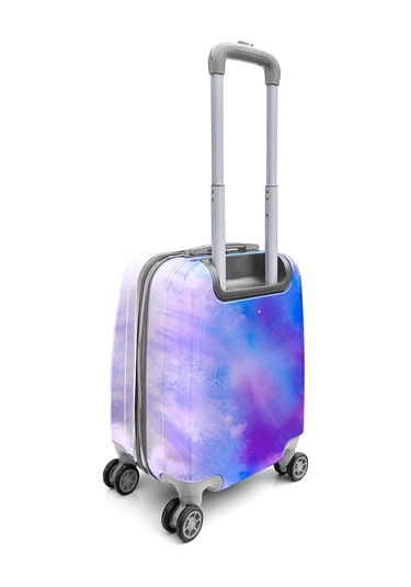 Coral High Renkli Desenli Mini Kabin Boy Valiz 40cm 16769 Çok Renkli