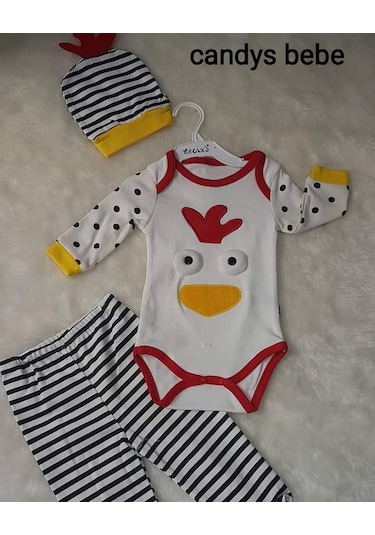 Candys Bebe ERKEK İKİ RENK TULUM