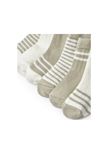 Csyc1002 Bebek Çorap %100 Organik Pamuk Bebek - Yenidoğan - Csyc1002 Yeşil
