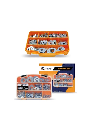 Civtec 1004 Parça 12 Çeşit Din 125 Pul Seti - Takım Çantası Tk-10