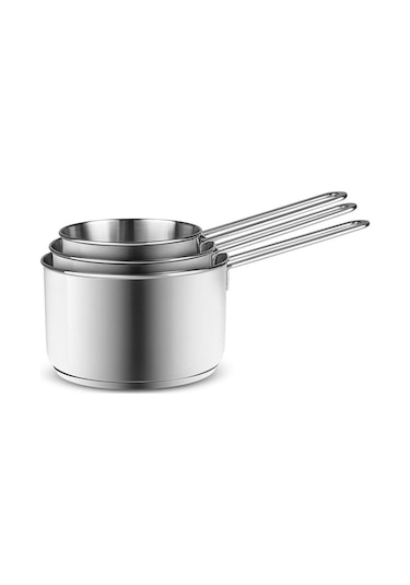 Karaca Fiorino İndüksiyon Tabanlı Çelik 3 Parça Mini Sütlük/Sosluk Set