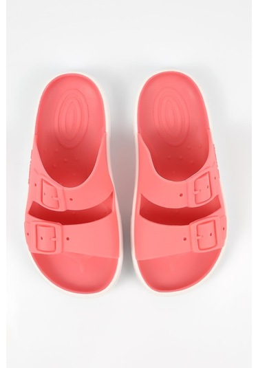 Boatilus Rocksy-f Candy/white Kız Çocuk Terlik Pembe