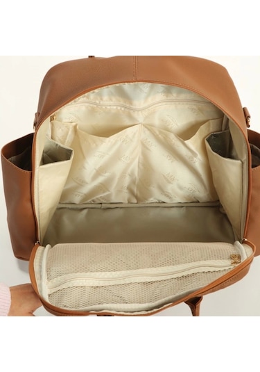 M&y Maia Anne Bebek Bakım Sırt Çantası 7310 Taba Taba