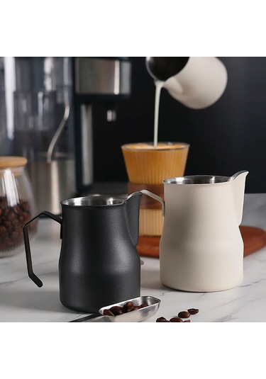 Suntek Sıcak Çikolata Ev Restoranı Için Süt Köpürtme 500ml-bej