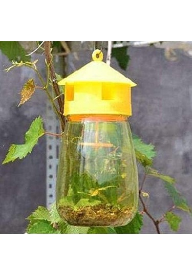 Ruicoo Meyve Sinek Tuzağı Plastik 20x10 Cm - 4 Adet Sinek Yakalama Aleti