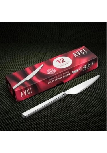 Avcı 914 Klas Yemek Bıçağı 12 Li