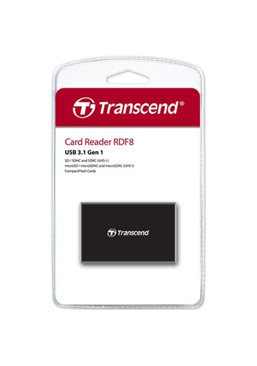 Transcend Ts-Rdf8K2 Rdf8 Usb 3.0 Siyah Kart Okuyucu