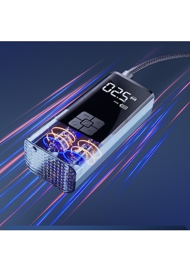 Didadodo 12v Şarjlı Li-on 150 Psı Dijital Göstergeli Akıllı Lastik, Kullanıcı Dostu Model