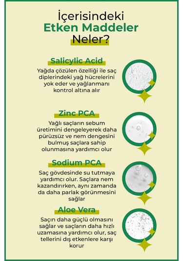 Enzym Cosmetics Yağlı Saç Derisi Ve Yağlı Saçlara Özel Yağlanma Karşıtı Saç Bakım Spreyi 200 ML + Şampuan 400 ML