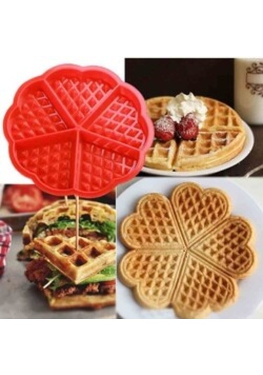 EPİNOX SİLİKON WAFFLE KALIBI 5 BÖLMELİ (WFF-05)