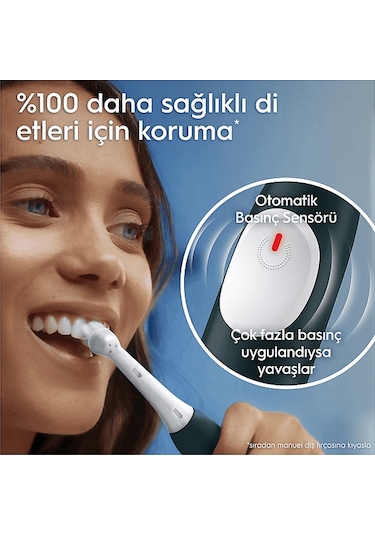Oral B İo 2 Serisi Şarjlı Diş Fırçası 2'li Avantaj Paketi Siyah/yeşil