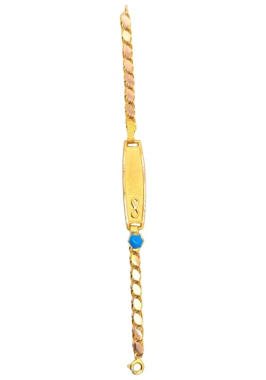 Cigold Taşlı Çocuk Bileklik 14 Ayar Altın 1.92 Gr Oa-c11203029247 Renkli Çok Renkli