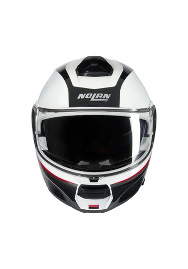 Nolan N100-6 Incognıto 344 Çene Açılır Kask Beyaz