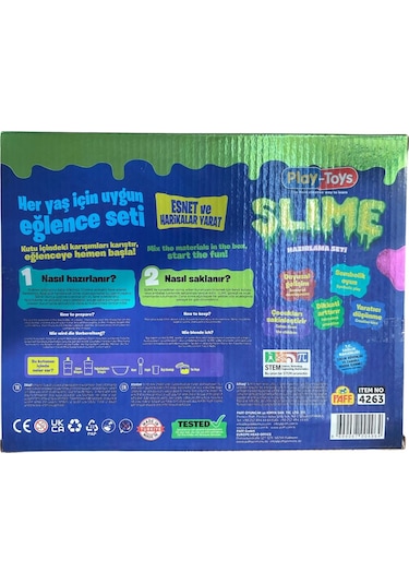 Karanlıkta Parlayan Eğlenceli Ve Eğitici Slime Hazırlama Seti