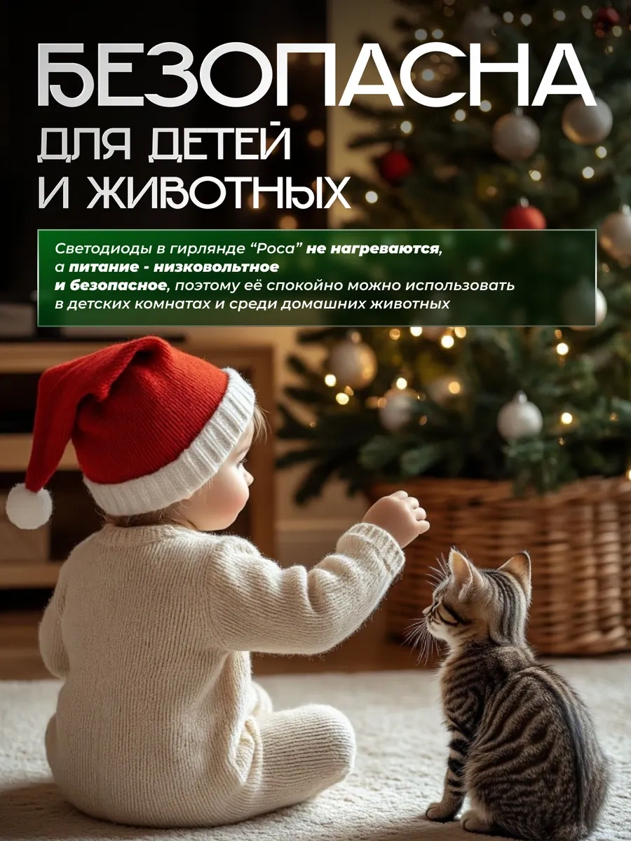 D-light Yeni Yıl Aydınlatması Roska 50m Dış Mekân 247402705 Çok Renkli