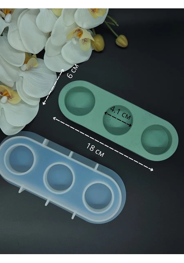 Galinacandles Alçı İçin Silikon Kalıp Klyapka Mumluk 309289783