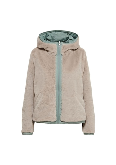 Only Kadın Onldahlia Çitf Taraflı Kürk Mont 15208777 001