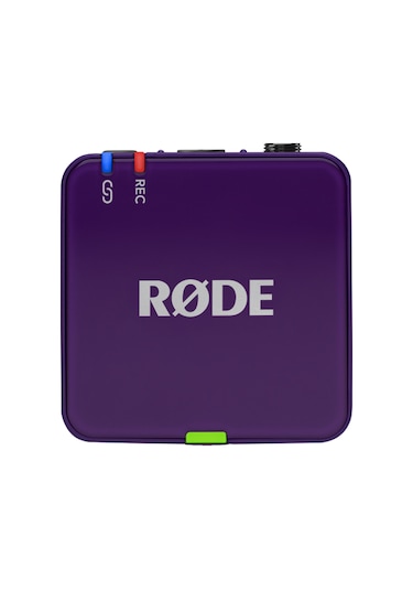 Wireless Go Iı Gen 3 3.nesil, İki Vericili, 32-bit Kayıt Özellikli Kablosuz Mikrofon Seti Mor