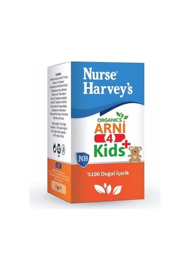 Nurse Harvey's Organıcs Arnı4 Kıds