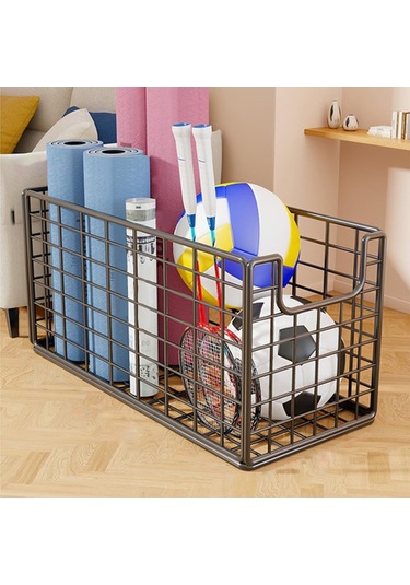 Suntek Yoga Matı Saklama Sepeti Banyo Yurt Odası İçin Sağlam Siyah