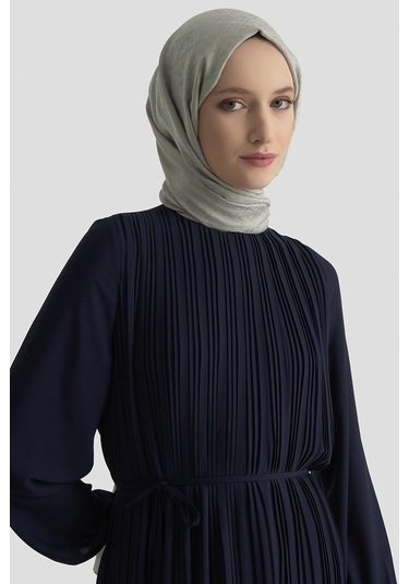 Armine Elbise Ortd9435-1 Lacivert Lacivert