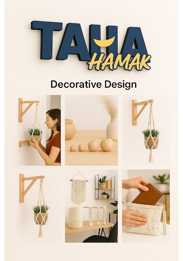 Makrome Çubuğu Ham Ahşap 100 Cm. Uzunluk 10 Mm. Çap 3 Adet