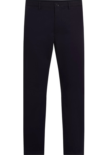 Tommy Hilfiger Erkek Denton Chıno Satın Casual Pantolon - Lacivert Desert Sky