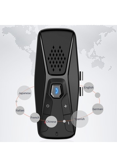 T823 Araba Güneşlik Bluetooth Eller Serbest Çağrı Hoparlörü