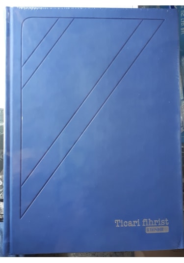 Fihrist Defteri 20x28 cm Her Harf Ayrı Ayraç Toplam 448 Yaprak