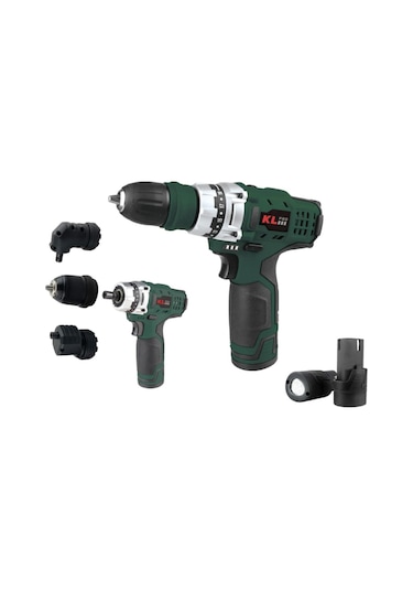 Klpro KLNM1020S 10.8V 2.0 Ah Li-ion Çift Akülü Profesyonel Darbesiz Vidalama