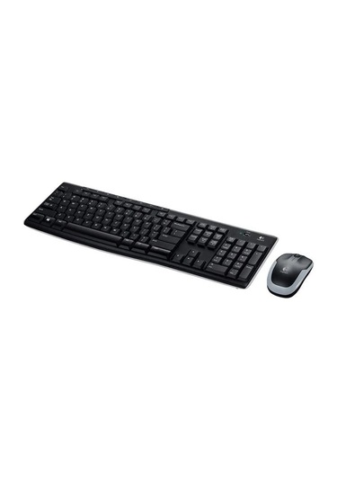 Logitech Mk270 Kablosuz Klavye Set Mm Q Tr Siyah
