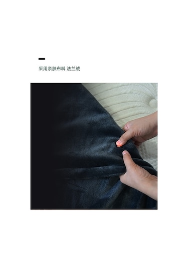 Trendooze Usb Şarj Isıtmalı Battaniye Kadife Isıtma Şal Gri Kr Gri