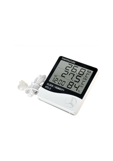 Tenfowee "profesyonel Dijital Termometre Higrometre: Hassas Sıcaklık Ve Nem Ölçer, Büyük Lcd Ekran, Duvar & Masa Montajı"