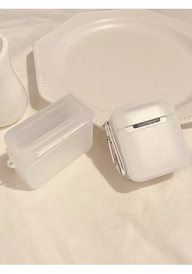 Cronax Airpods Uyumlu Pro2 Kulaklık Kılıfı Silikon Karabinalı 260867664 Açık Mavi