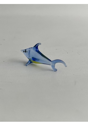 El Yapımı Mini Murano Cam Balık Biblo A111-03