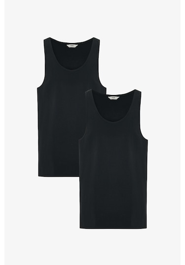 Penti Siyah Erkek Regular Black 2li Atlet