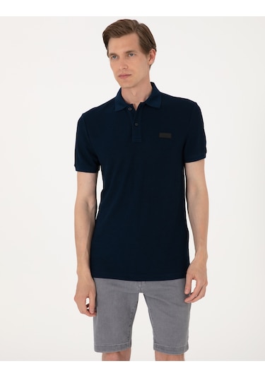 Pierre Cardin Erkek Lacivert Tişört 50309959-vr033 Lacivert