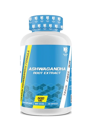 Muscle Rulz Ashwa/gandha 500 Mg 60 Caps