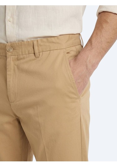 Kip Sarı Kumaş Jogging Fit Casual Pantolon